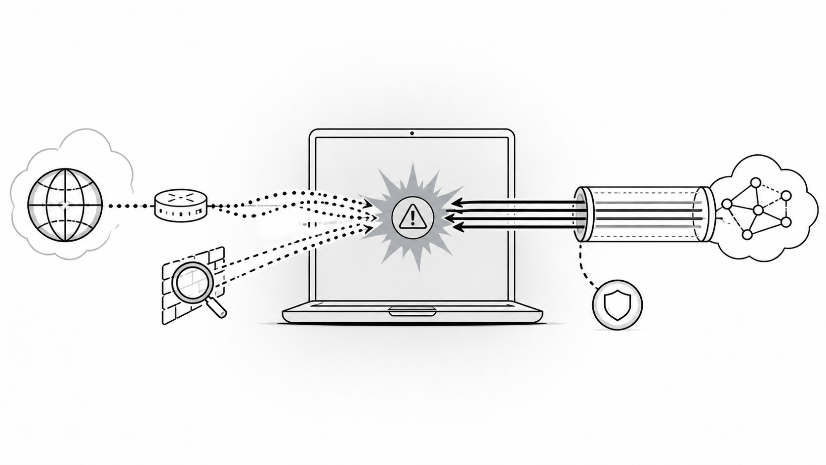 Схема: как VPN/DPI блокирует TUN