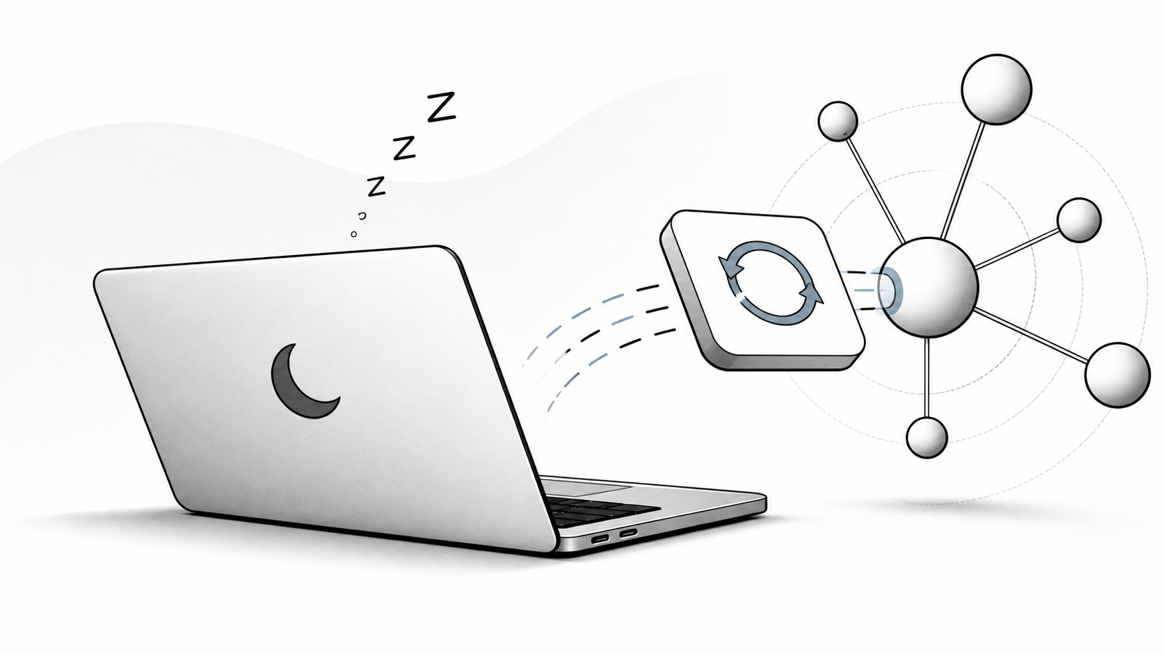 Иллюстрация: виджет HAPP на macOS после сна не управляет VPN